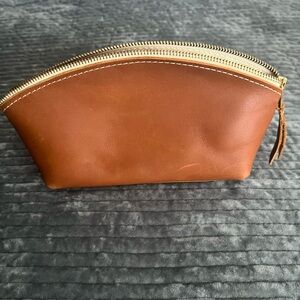 Portland leather goods cosmetic bag